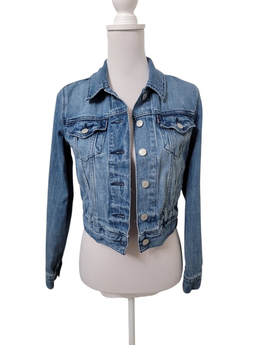 Levi's Size S Original Trucker Jacket, Denim Jean Jacket